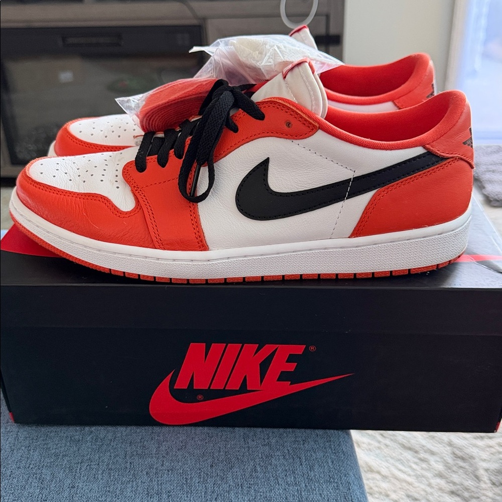 Nike Air Jordan 1 Low OG Starfish Size 12 W/box - Picture 2 of 4